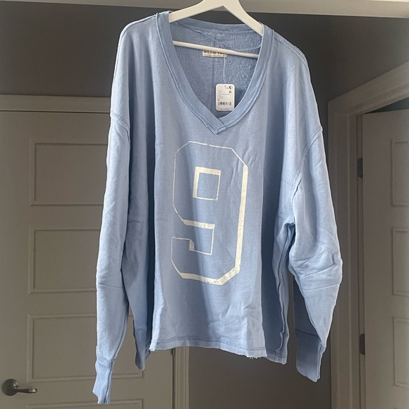 Free People Venice V-neck graphic sweatshirt - Picture 4 of 4